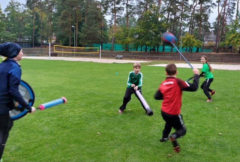 Jugger im TB: Kindertraining